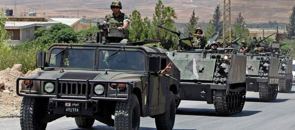 Lebanese army reinforcements - Sputnik International