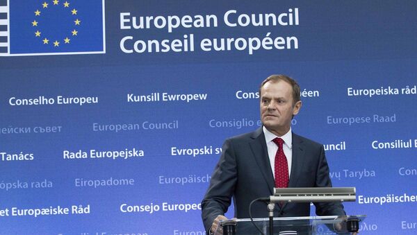 On Monday Donald Tusk took over the European Council presidency from Herman Van Rompuy. - Sputnik International