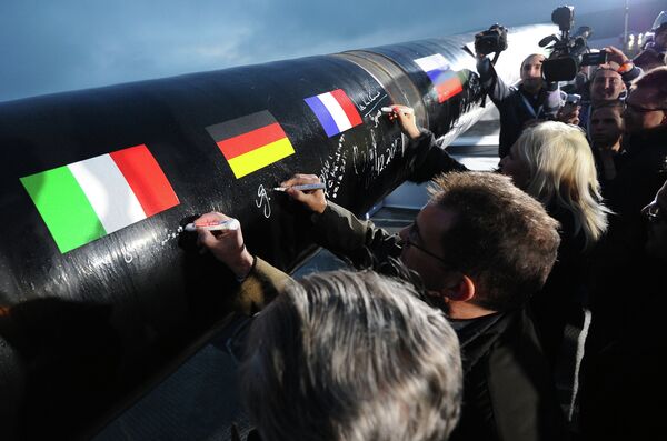 South Stream construction kicks off - Sputnik International