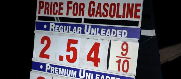 The gas prices are advertised outside the Costco store in Westminster, Colorado, December 2, 2014 The gas prices are advertised outside the Costco store in Westminster, Colorado, December 2, 2014 - Sputnik International