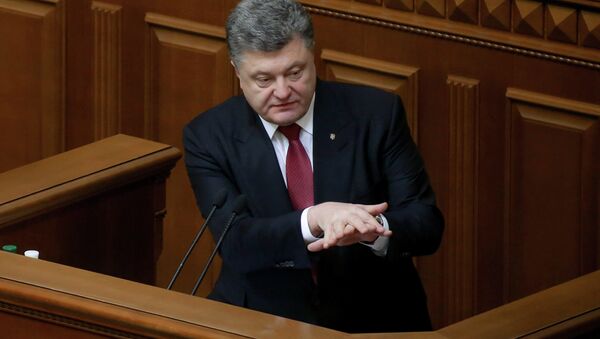 Ukraine's President Petro Poroshenko - Sputnik International