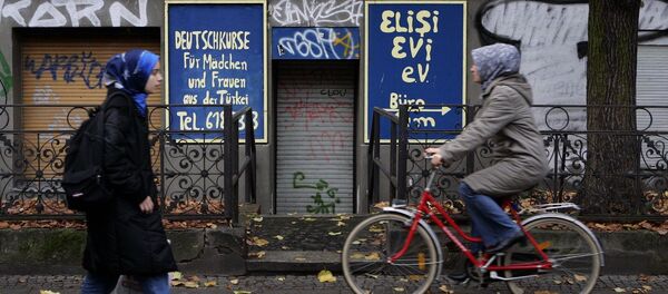 A study has revealed that non-Muslim population of Germany considers Muslims different and not really German, hence unable to make any sort of claims, Spiegel reported Wednesday. A study has revealed that non-Muslim population of Germany considers Muslims different and not really German, hence unable to make any sort of claims, Spiegel reported Wednesday. - Sputnik International