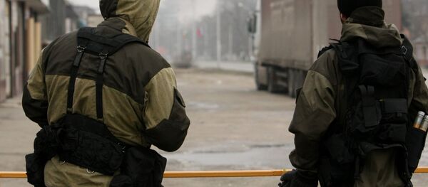 Counter-terrorism operation at Press House in Grozny Counter-terrorism operation at Press House in Grozny - Sputnik International