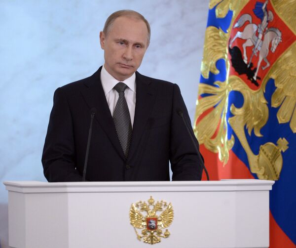 Annual State of the Nation Address of Russian President Vladimir Putin - Sputnik International