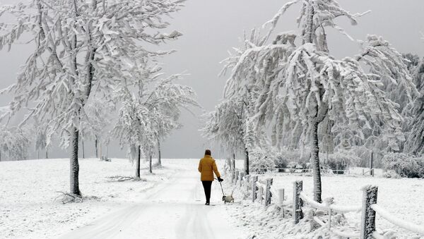 More than 150,000 customers of Canadian electricity company Hydro-Quebec were left without electricity on Sunday evening, due to severe weather conditions, CBC News reported. - Sputnik International