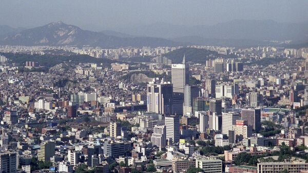 View of Seoul from Namsan mountain - Sputnik International
