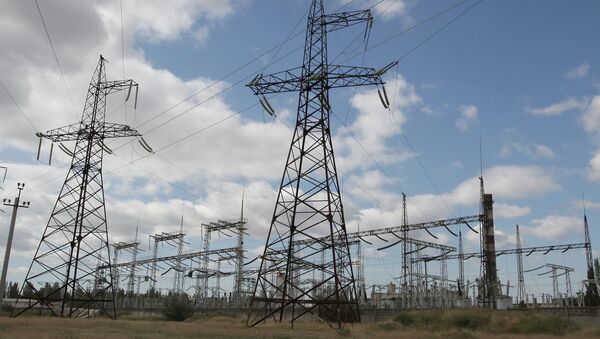 Pylons of a power transmission line - Sputnik International