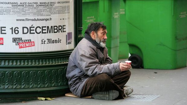 Homeless in Paris - Sputnik International