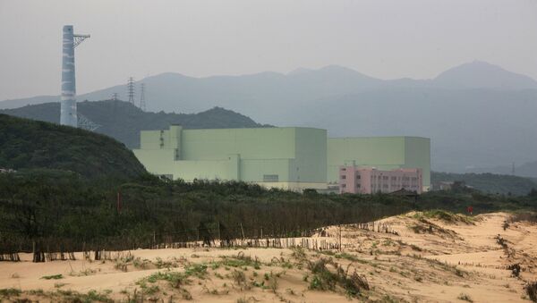 Lonngmen Nuclear Power Plant is seen behind Fulong beach in Gongliao Township, northeastern Taiwan - Sputnik International