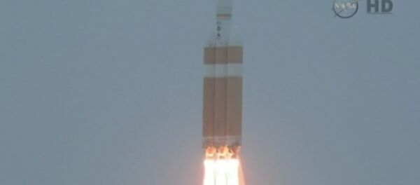 Footage of Orion Spacecraft Liftoff at Cape Canaveral Footage of Orion Spacecraft Liftoff at Cape Canaveral - Sputnik International