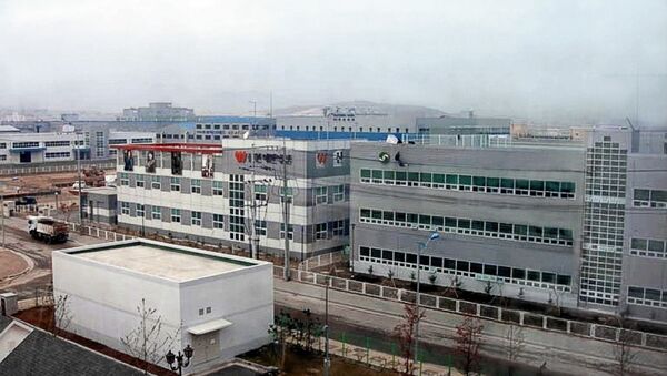Model Industrial Complex (factories) in Kaesong (Gaesong) Industrial Area, DPRK - Sputnik International
