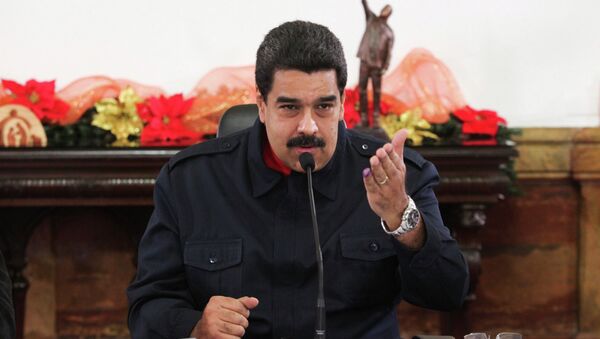 Venezuelan President slams US for political interference - Sputnik International