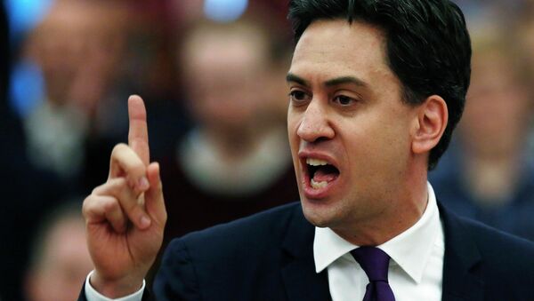 Britain's opposition Labour party leader Ed Miliband - Sputnik International