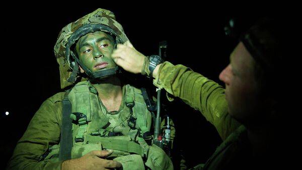 IDF forces prepare themselves before entering Gaza - Sputnik International
