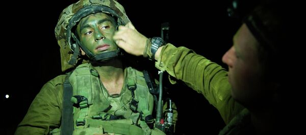 IDF forces prepare themselves before entering Gaza IDF forces prepare themselves before entering Gaza - Sputnik International