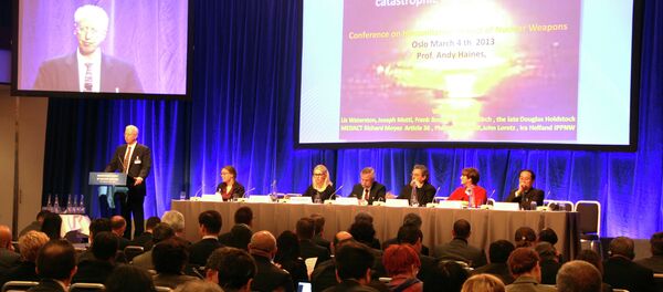 The Third International Conference on the Humanitarian Impact of Nuclear Weapons took place in Vienna on December 8 and 9 and aimed to highlight the humanitarian aspect of nuclear weapon issues. The Third International Conference on the Humanitarian Impact of Nuclear Weapons took place in Vienna on December 8 and 9 and aimed to highlight the humanitarian aspect of nuclear weapon issues. - Sputnik International