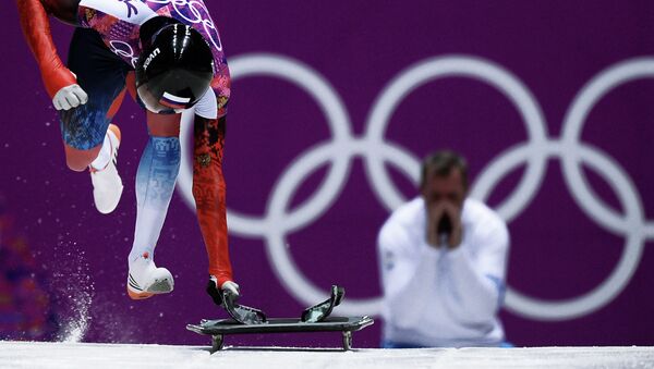2014 Winter Olympics. Skeleton. Men. Day One - Sputnik International