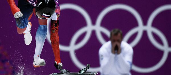2014 Winter Olympics. Skeleton. Men. Day One 2014 Winter Olympics. Skeleton. Men. Day One - Sputnik International