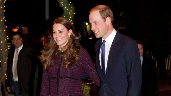 Britain's Prince William, Duke of Cambridge, and his wife Catherine, Duchess of Cambridge, arrive at the Carlyle hotel in New York, December 7, 2014 - Sputnik International