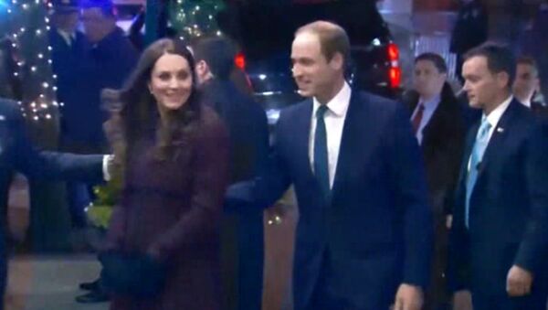 New Yorkers Greet Prince William, Duchess of Cambridge Arriving in US - Sputnik International
