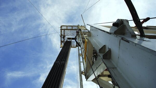 Fracking drill rig. - Sputnik International