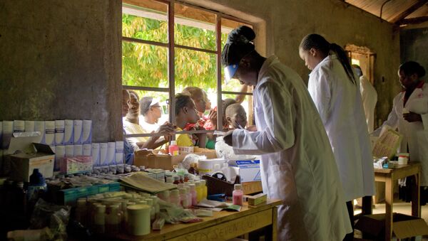 U.S. Army medical researchers take part in World Malaria Day 2010, Kisumu, Kenya April 25, 2010 - Sputnik International
