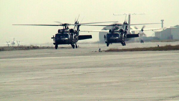 ISAF helicopters in Afghanistan - Sputnik International
