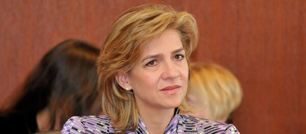 Spanish prosecutor Pedro Horrach stated Tuesday that there is no proof that Infanta Cristina, the Duchess of Palma, is connected to any corruption crimes, and asked the judge to drop charges against her. - Sputnik International