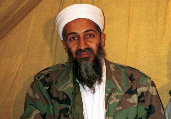 Al-Qaeda leader Osama bin Laden in Afghanistan. (File) - Sputnik International