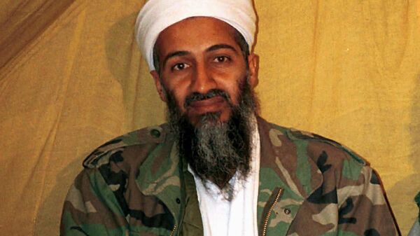 Al Qaida leader Osama bin Laden in Afghanistan. (File) - Sputnik International