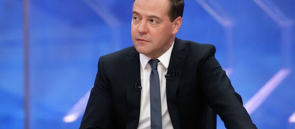Russian Prime Minister Dmitry Medvedev - Sputnik International
