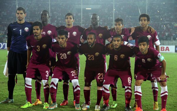 Players of Qatar Asian Football Confederation - Sputnik International