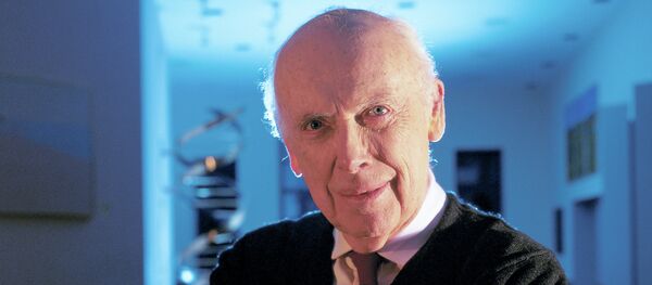 Nobel laureate Dr. James D. Watson, Chancellor, Cold Spring Harbor Laboratory. Nobel laureate Dr. James D. Watson, Chancellor, Cold Spring Harbor Laboratory. - Sputnik International