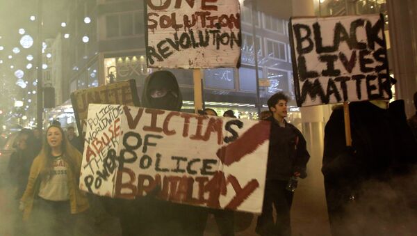 British police arrested 76 people during a mass protest action - Sputnik International