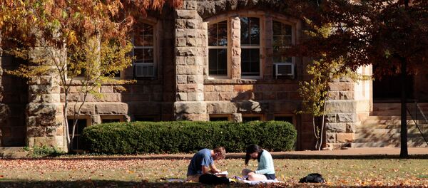 Students studying in the quad - Sputnik International