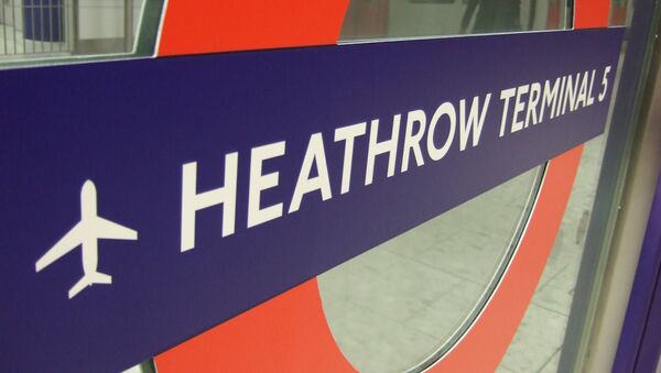 Heathrow Terminal 5 tube station sign - Sputnik International