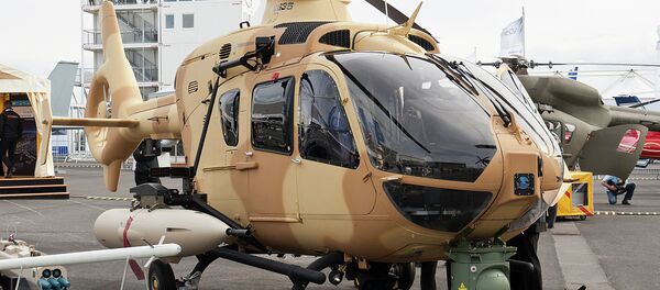 EC635 helicopter, also referred to as a Eurocopter - Sputnik International