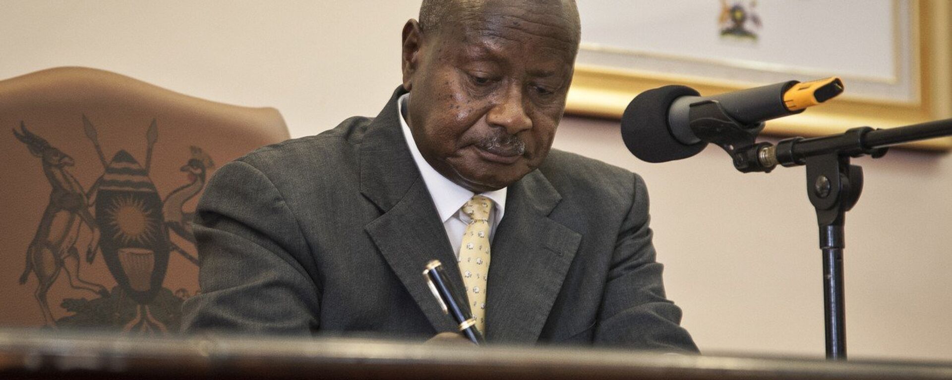 Uganda's President Yoweri Museveni - Sputnik International, 1920, 17.02.2023