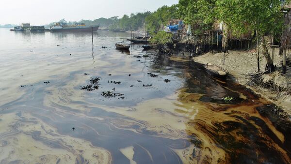 Bangladesh Oil Spill - Sputnik International