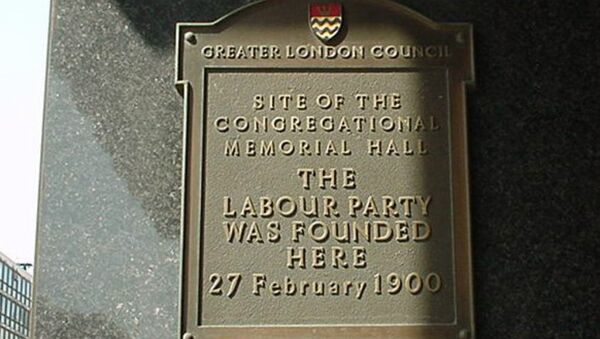 Labour Party Plaque from Caroone House, 14 Farringdon Street - Sputnik International