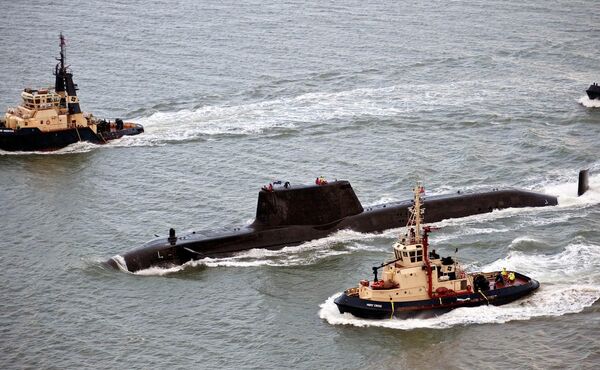 UK Navy Launches State-of-the-Art Nuclear Sub Bristling with Spearfish Torpedoes, Tomahawk Missiles UK Navy Launches State-of-the-Art Nuclear Sub Bristling with Spearfish Torpedoes, Tomahawk Missiles - Sputnik International