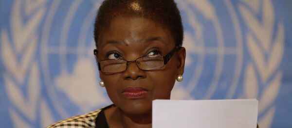 UN humanitarian chief Valerie Amos said that Hundreds of children are being trained for combat in a military camp in Syria by Islamic State militants - Sputnik International
