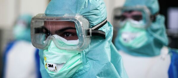 Ebola Health Care Workers Ebola Health Care Workers - Sputnik International