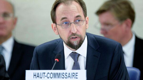 UN High Commissioner for Human Rights Zeid Ra'ad Hussein - Sputnik International