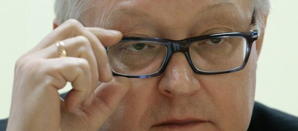 Russian Deputy Foreign Minister Sergei Ryabkov gives interview Russian Deputy Foreign Minister Sergei Ryabkov gives interview - Sputnik International