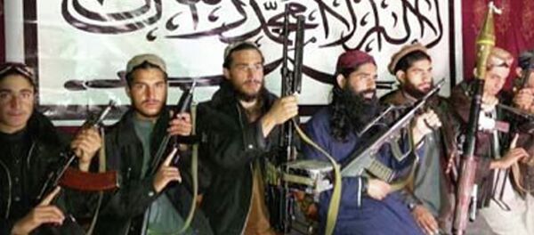 This photo released in a statement by the Pakistani Taliban on Wednesday, Dec. 17, 2014 shows the Taliban fighters who stormed a military-run school in Peshawar, Pakistan on Tuesday, killing more than 140 people, most of them children. - Sputnik International