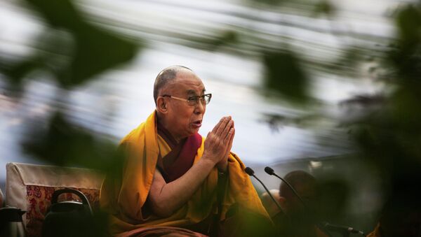 Tibetan spiritual leader the Dalai Lama - Sputnik International