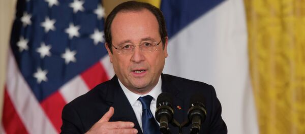 French President François Hollande French President François Hollande - Sputnik International