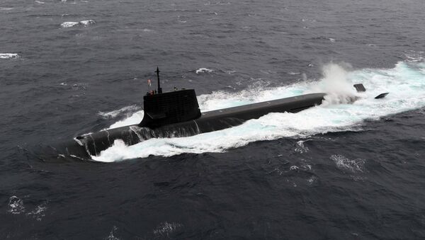 Japan Maritime Self-Defense Forces diesel-electric submarine Soryu. (File) - Sputnik International