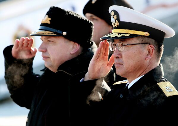 South Korean Navy Ships in Vladivostok Port - Sputnik International